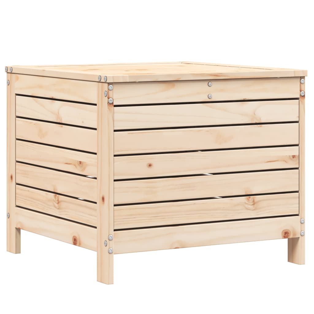Vidaxl Podnóżek Ogrodowy, 62X63,5X53,5 Cm, Lite Drewno Sosnowe