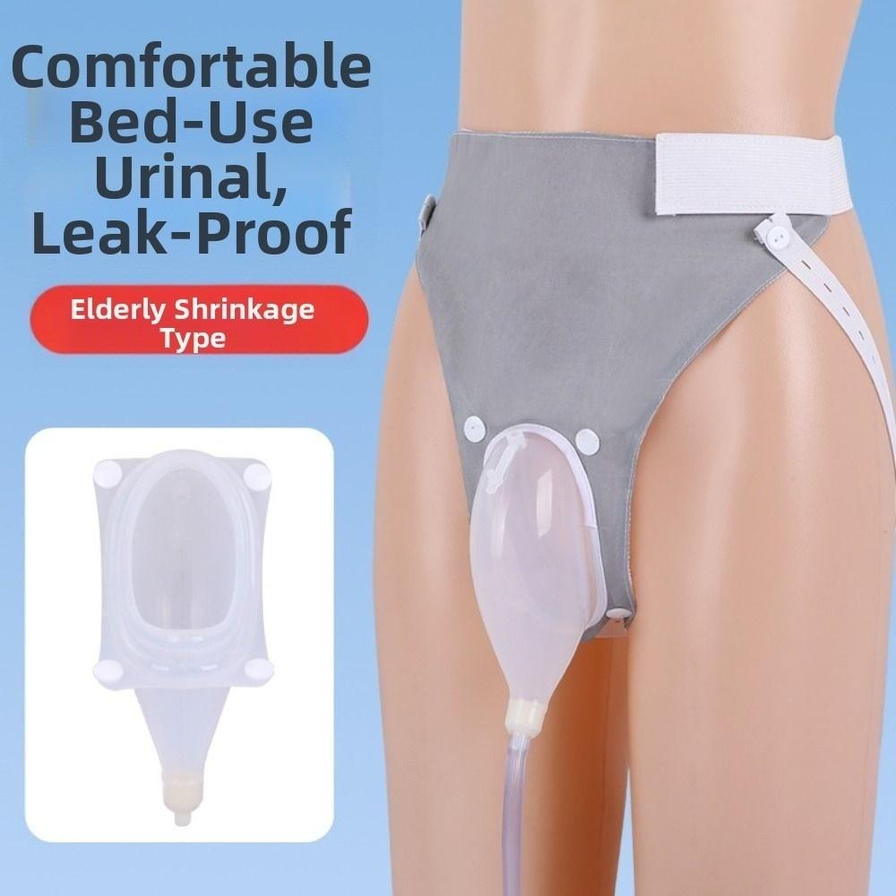 Wielorazowy Urinal Uchwyt na Mocz Silikonowy Worek do Drenażu Moczowego Noszony Urinal Kemping