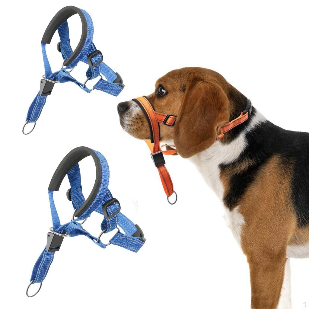 Dogs Muzzle Breathable Metal Buckle Prevent Biting Chewing Pet Dog Mouth Cover for Grooming