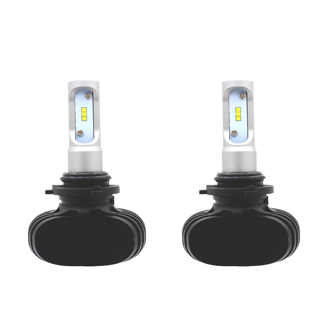 e-auto fun 1 X1CSP04 LED Headlight/Fog Lamp, Compatible with Vehicle Inspection (HB3/HB4), Latest HB3/HB4 general purpose white