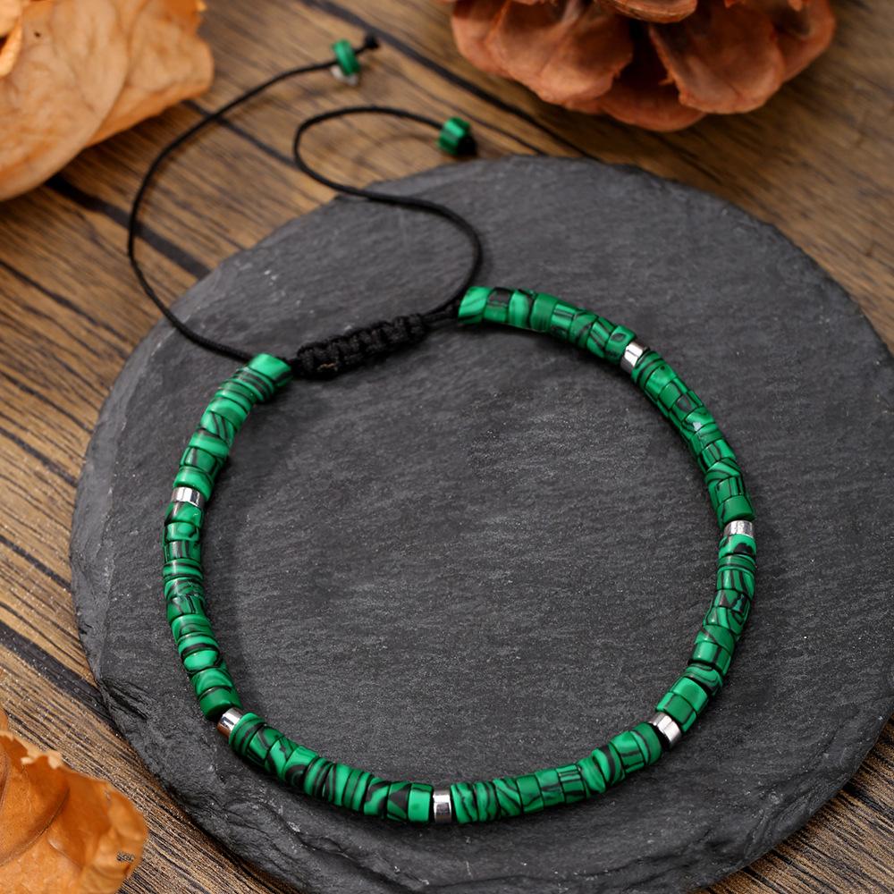 JYL TS Bracelet Men's Irregular en -Embodies Uniqueness & Attracts Distinct Fortune