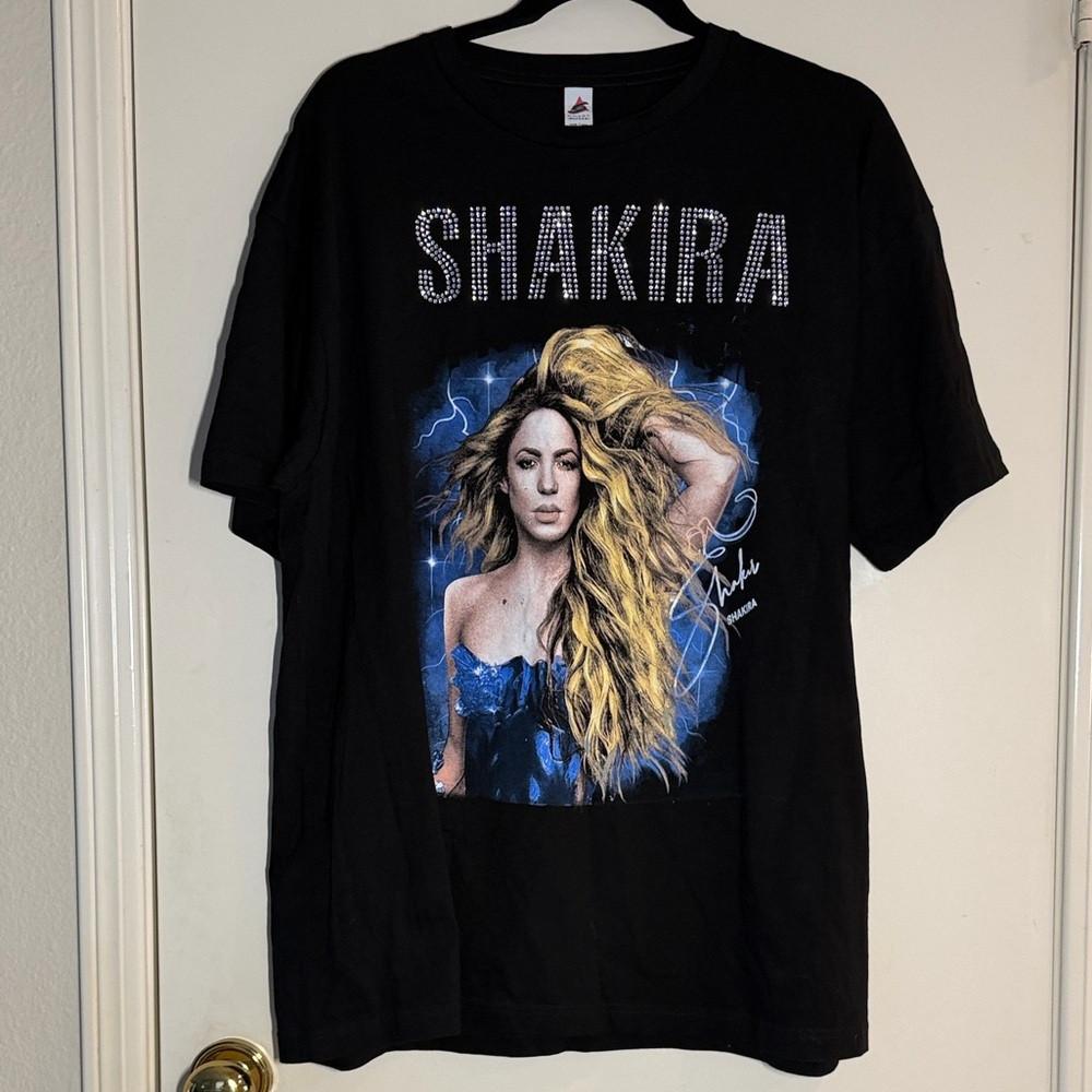 Shakira Concert Tour T-Shirt NWOT 100% Cotton Graphic Band Tee S-5XL L