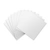 25pcs 1mm Thick Acrylic Mirror Wall Sticker Silver DIY Mirror Sheet  Wood Cabinet