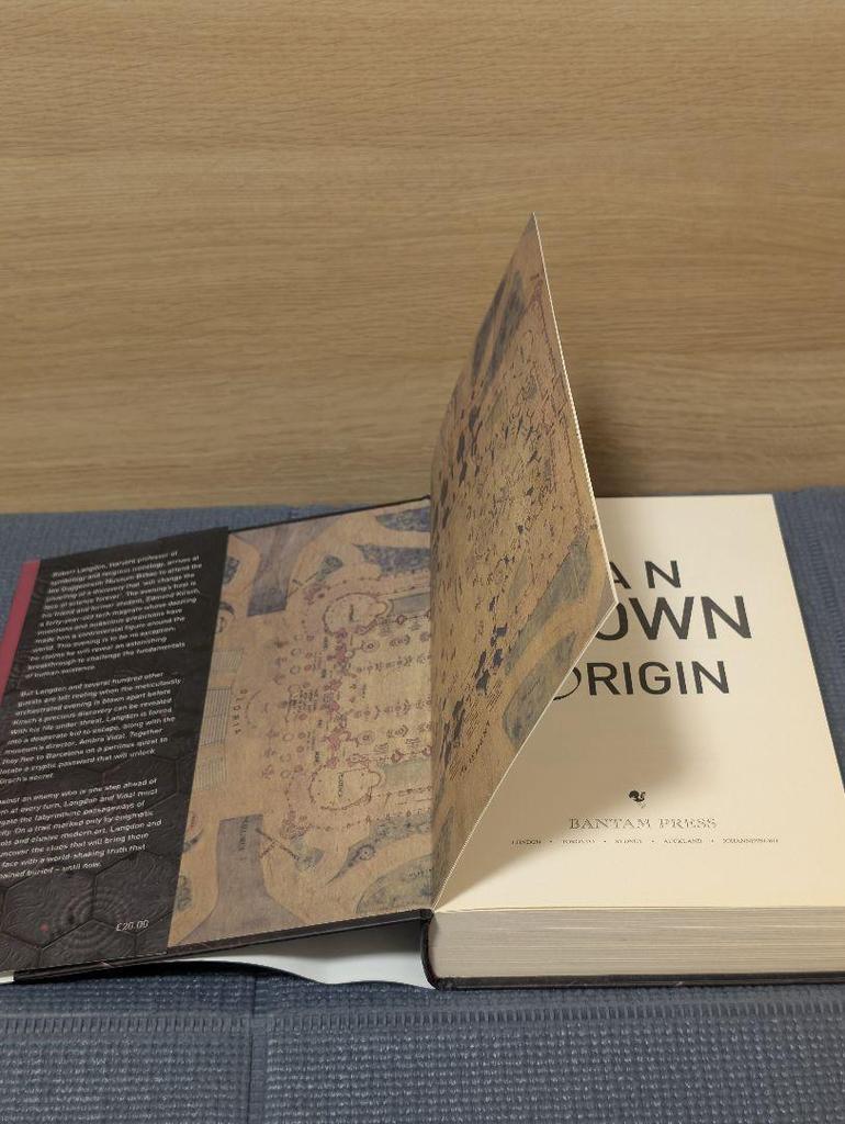 [USED] Dan Brown Origin Hardcover