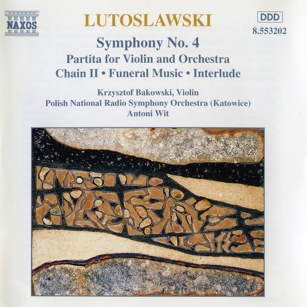 

CD LUTOSLAWSKI, W. - Sym 4/Partita Vn 8553202 Naxos 1996 Germany Classical Used