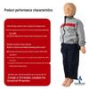 Advanced Pediatric CPR Simulator Model CPR170: Medical Emergency First Aid Manikin