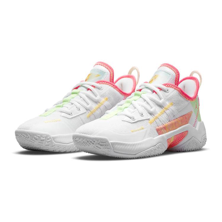 Nové Jordan One Take II Bílé Hyper Růžové GS CZ0840-163
