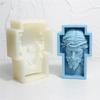 Silicone Resin Molds Convenient Soap Making Molds Craft Unique Portrait Candle