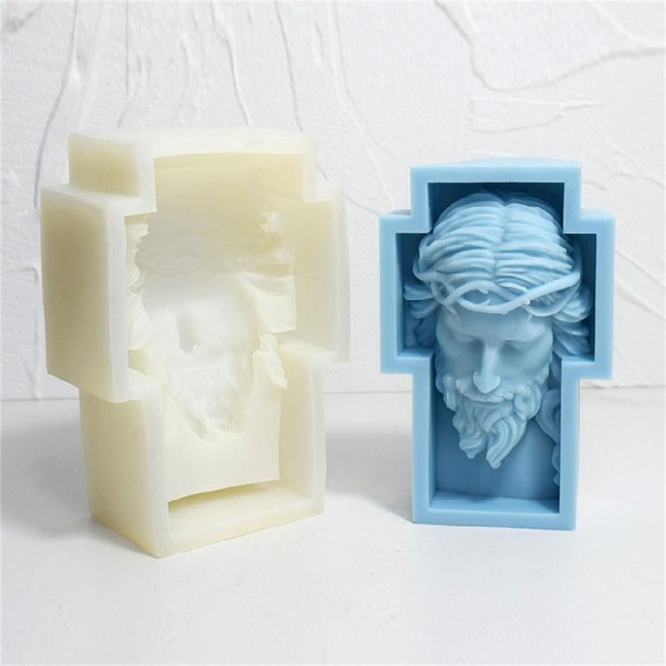 Silicone Resin Molds Convenient Soap Making Molds Craft Unique Portrait Candle