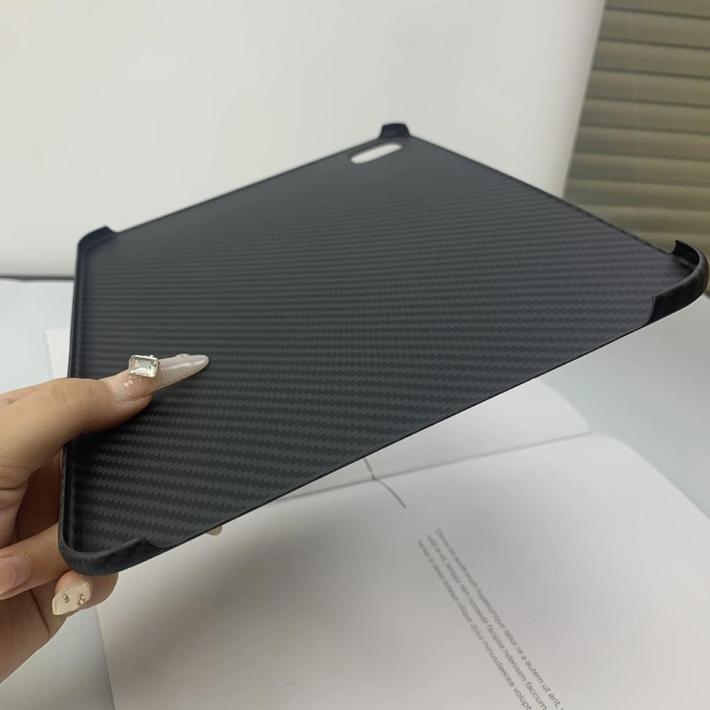 Carbon Fiber Aramid Fiber Case for Apple IPad Pro 13 2024 Protective Case Carbon Fiber Back Cover 13 Inches A2926 A3007 Capa