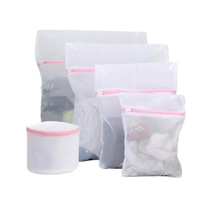 5Pcs Clothes Bra Underwear Socks Laundry Bags Reusable Mesh Net Washing Pouch Sale Goods
