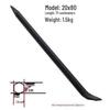 Special Steel Crowbar Nail & Tire Pry Bar for Auto Repair and Wood Crate Disassembly