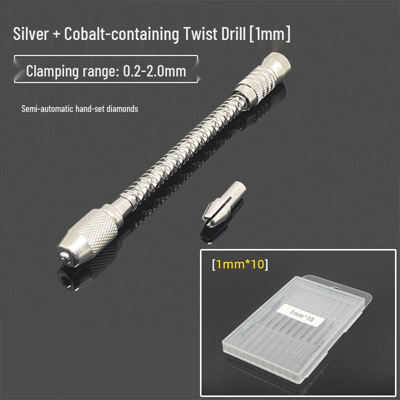 Mini Hand Crank Twist Drill for DIY and Model Drilling