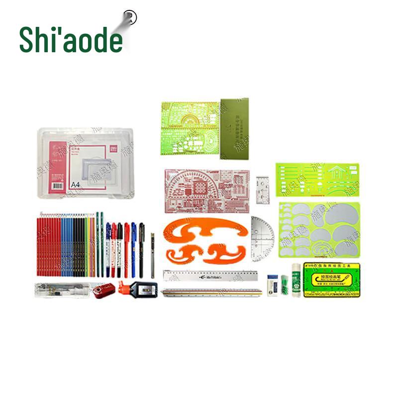 Military Map Plotting Command Ruler Set