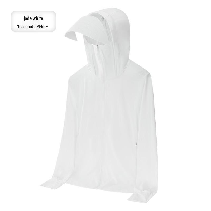 Unisex Ice Silk Sun Protection Jacket with Detachable Brim