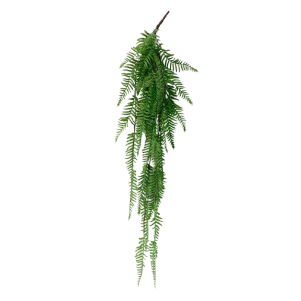 

Large Artificial Green Plants Wall Hanging Boston Fern Plants Fake Plants Home Garden Decor Style 3