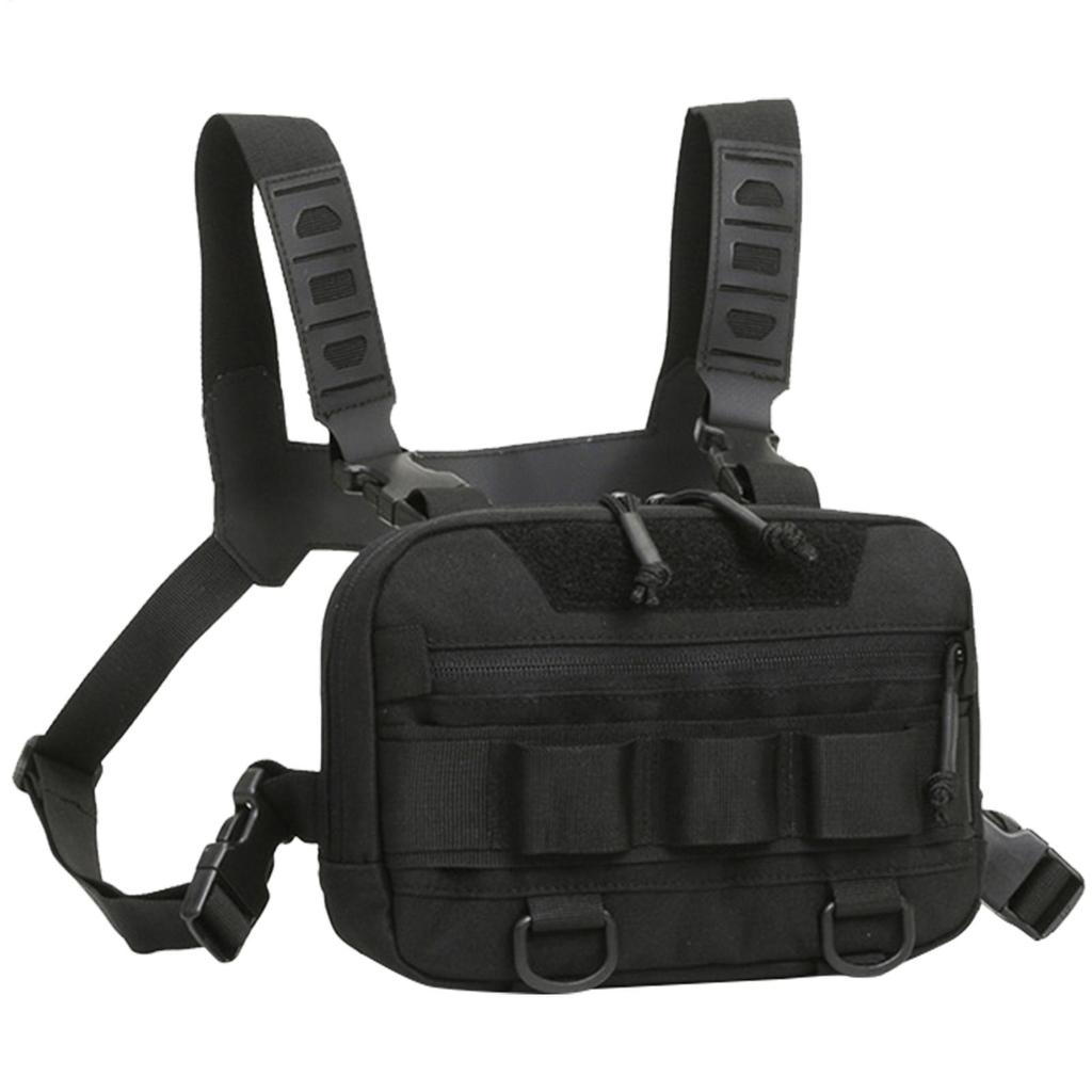 20L Fishing Chest Bag Oxford Cloth Front Rig Pouch Tacticals Bags Fishing Tool Storage Vest Backpack For Hunting Camping Pack