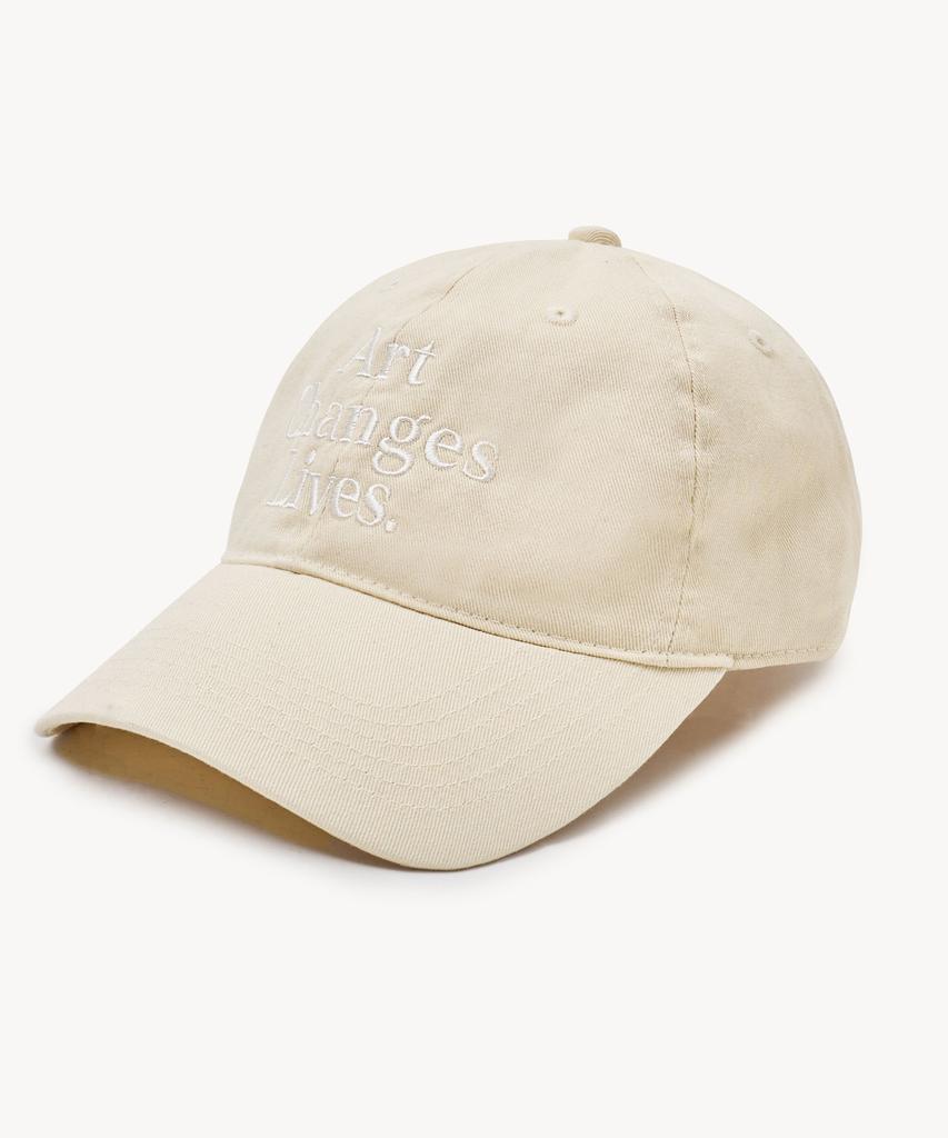 LADY VOLUME Art Changes Cotton Ball Cap (Beige)