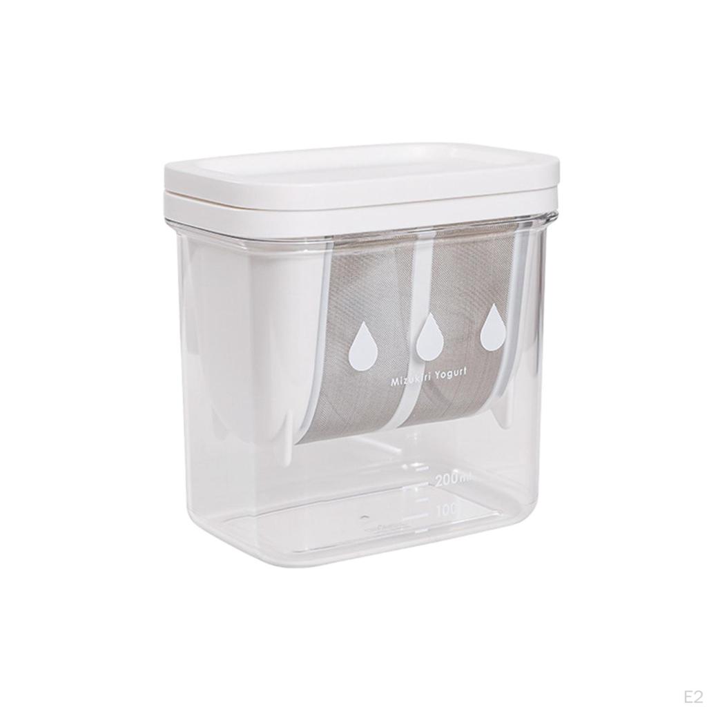 Griechischer Joghurtfilter, Lebensmittelsieb, Sieb, Filtration, Molke