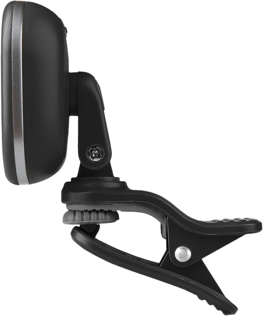 Cherub V2 Rechargeable Multiple Tuning Modes and Compact Auto Black WST-675 Clip-on Tuner, Rechargeable, Easy-to-Read Display, (Ukulele, Bass,