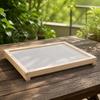 Incense Drying Net Breathable Tray with Mesh Screen for Workbench
