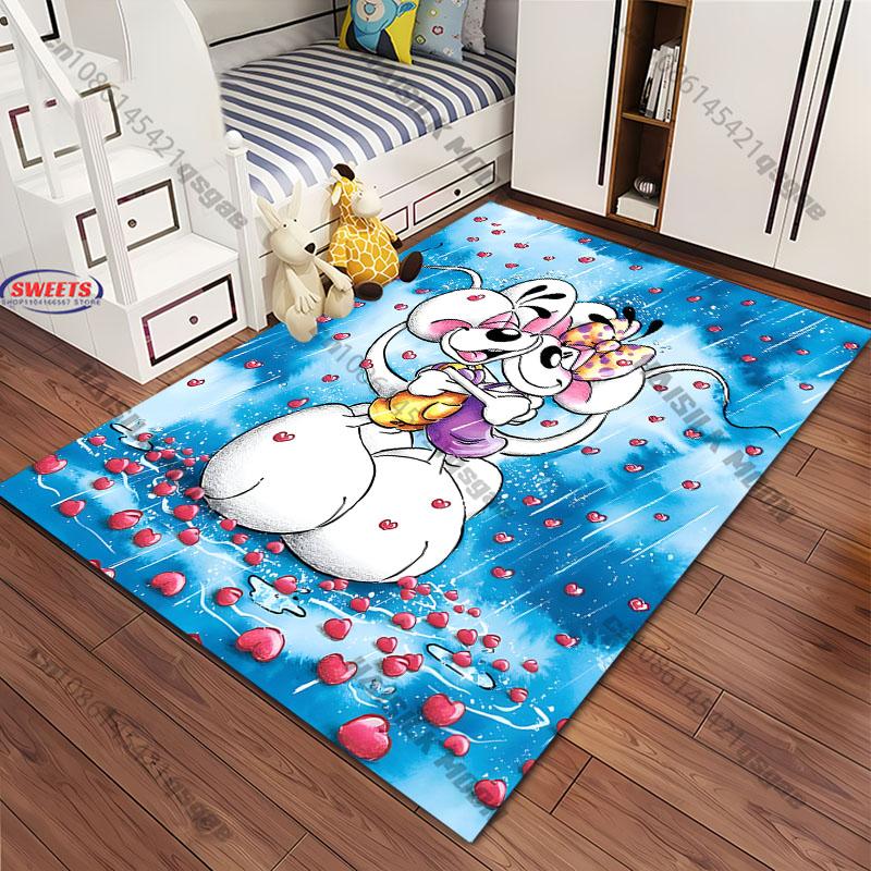 

1PC D-d1ddl Theme Cartoon Carpet Living Rooms Bedroom Entrance Door Decor Mats, Kids Play Non-slip Rugs Next Day Shipping Gift 40x60cm