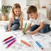 Novelty Office Supply Giant Pencil, Extra Large Wood Prop, Smooth Writing Wooden Pencil Stationery, for Carpentry And Party Favors Big Decorative