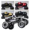 2.4g Remote Control Off-Road Alloy Car with Shock Absorbers, Climbing Fast Car with Music, Lights, and Spray, Children's Electric Rc T