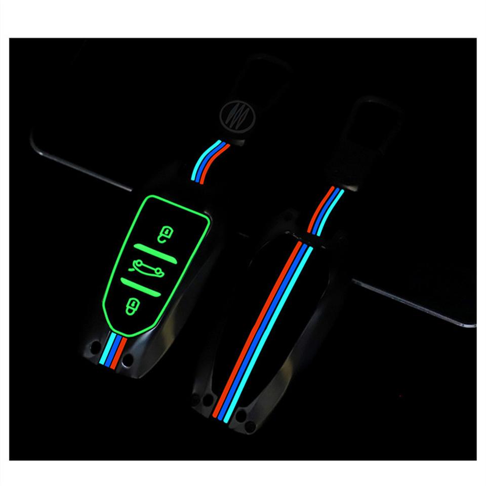 Pouzdro na klíče od auta pro Peugeot 207 3008 208 308 2008 307 508 5008 407 301 206 Kryt Citroen C1 C2 C3 C4 Grand Picasso C5 Ds 3 5