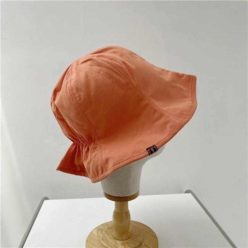 Wide Brim Sun Hats For Women Panama Foldable Wrinkle Bucket Hat Summer Sun Protection Visors Caps Outdoor Beach Fisherman Caps
