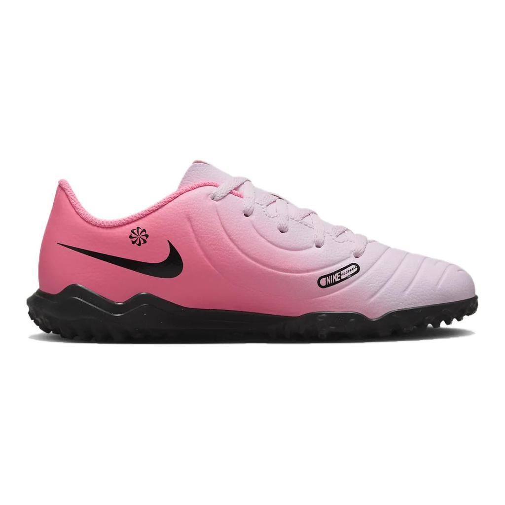 Nike Tiempo Legend 10 Club TF Pink Foam Black (GS) Kids Sneakers DV4355-601