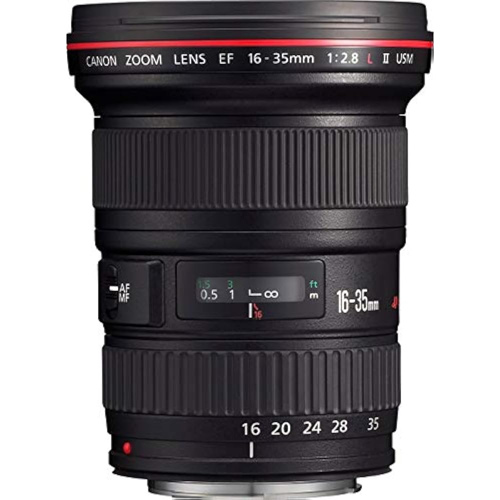 Canon wide angle zoom lens EF16-35mm F2.8L II USM full size compatible