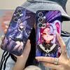 Wuthering Waves Roccia Phone Case for Samsung Galaxy S26 S25 S24 S23 S22 S21 S20 Note20 Plus FE Ultra Colorful Cover Cellphones