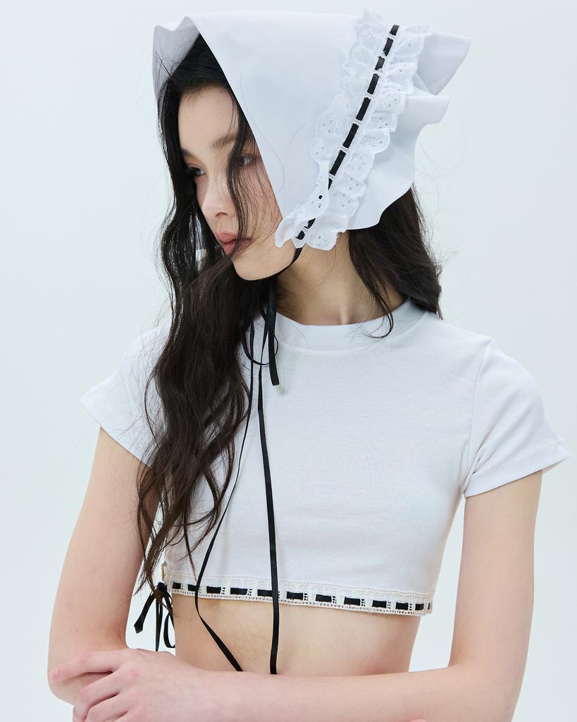 Leobyui Anglaise Bandana White