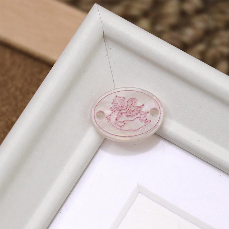 Elliptical Tag Button Collection Diy Sewing Accories Handmade Jewelry Decorative Buttons Clothing Jewelry Accessories