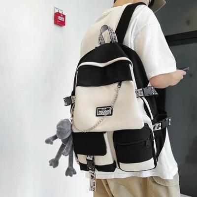Zaino Scolastico Moda 2025 Zaino Studentesco Femminile Grande Capacità Moda Zaino da Ragazzo Borsa per Computer Zaino Scolastico Femminile Borsa da Viaggio