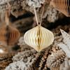 6Pcs Christmas Tree Paper Honeycomb Hanging Decoration Lantern Pendant Home Party Birthday Wedding Decor Ornament Easy Assemble