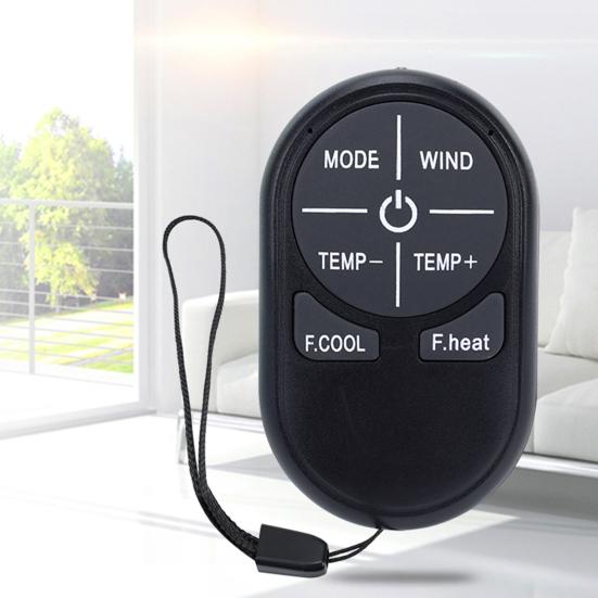 Klimaanlagen-Fernbedienung Ersatz Einfache Einrichtung Mehrere Marken Kompatibel Universell Englisch Klimaanlage AC-Fernbedienung mit Lanyard