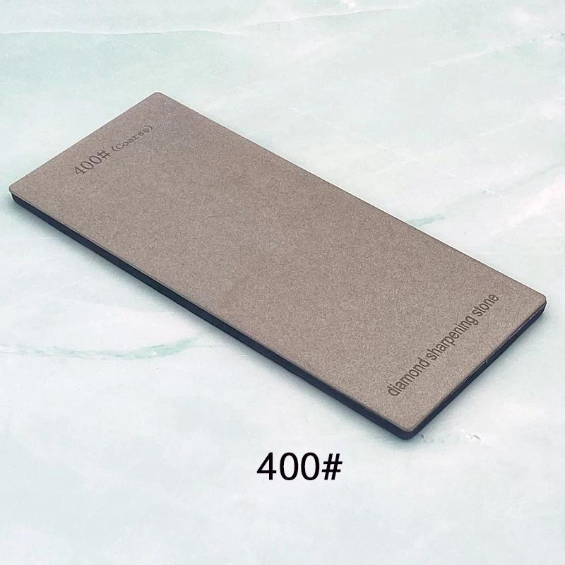 DiamantSchleifstein Messerschärfer Anti-Rutsch-Basis 120~3000 Küchenmesser Schärfwerkzeug Set 4-8 Dünne Klinge Platten Set