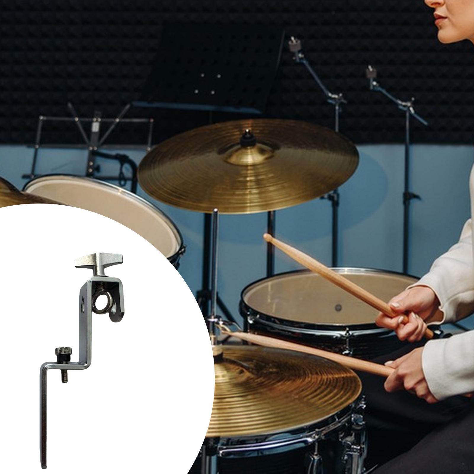 Drum Mount Holder Link Clamp Percussion Instrument Accessories Attachment Extension for