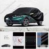 For Alfa Romeo Tonale Anti-UV Sun Shade Rain Snow Resistant Dustproof Black Cover Car Umbrella Full Car Cover Outdoor Protection