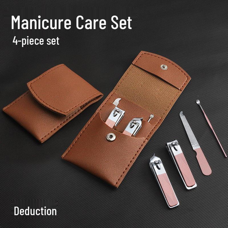 

Настраиваемый набор кусачек для ногтей и маникюрный набор цвета черного розового золота (4-16 штук)