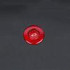 Red Real Carbon Fiber Rear Trunk Button Decoration For Chevrolet Camaro 16+