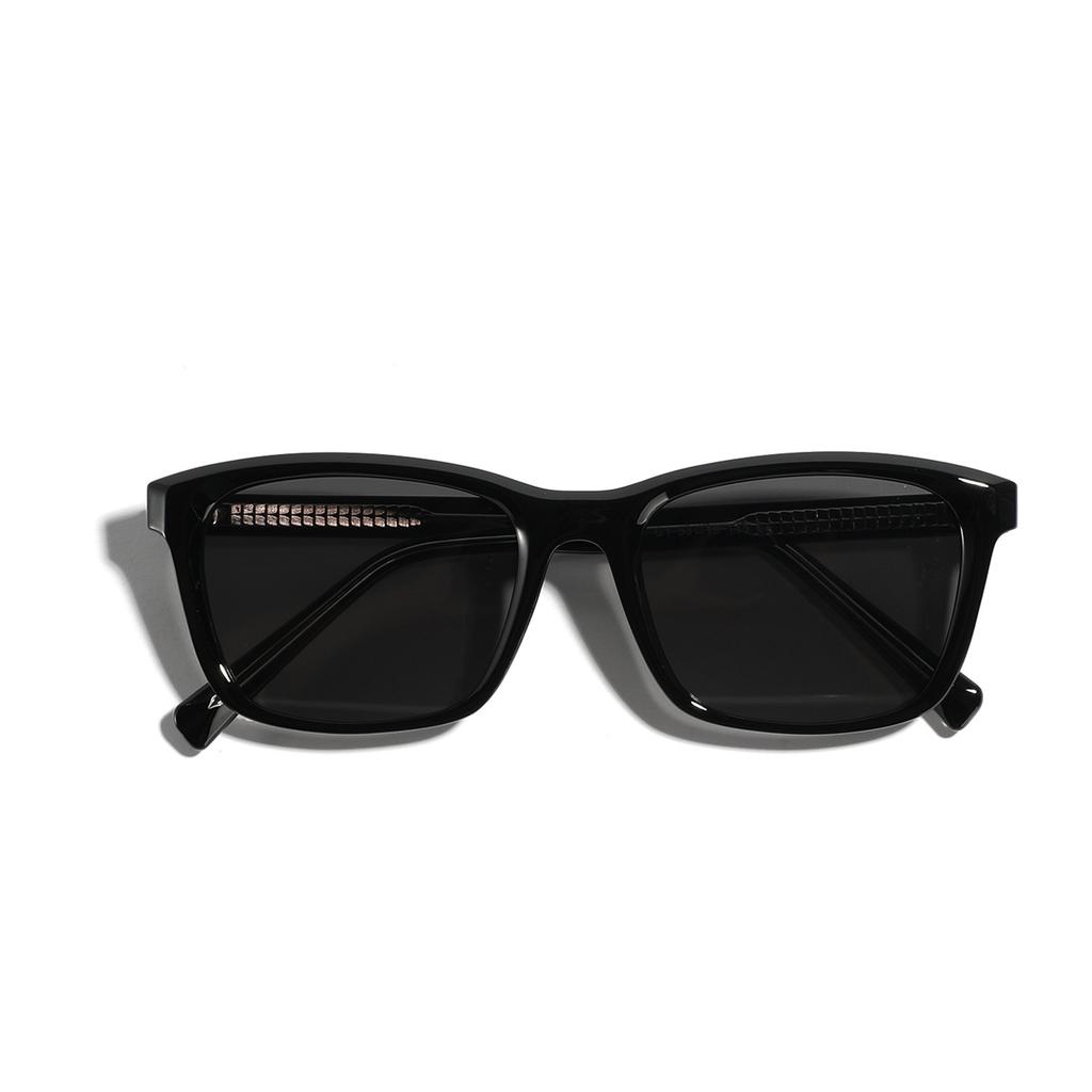 Square Glasses Transparent Light Sunglasses Men'S Plain Sunglasses Women