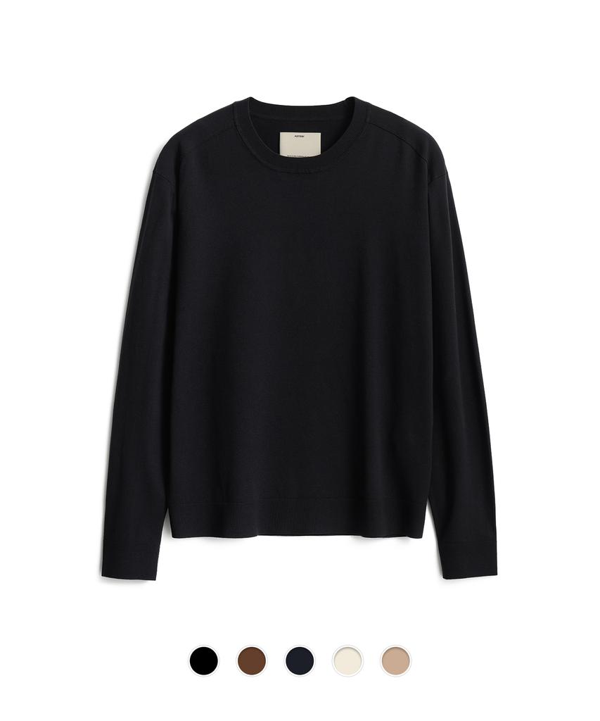 Poteoli Classic Crewneck Knit - 5 Colors (A Type)