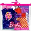 Mattel Barbie Fashion 2-Pack Girl Power Dresses & Outfits with Reusable Vinyl Bag for Dolls Ages 3+