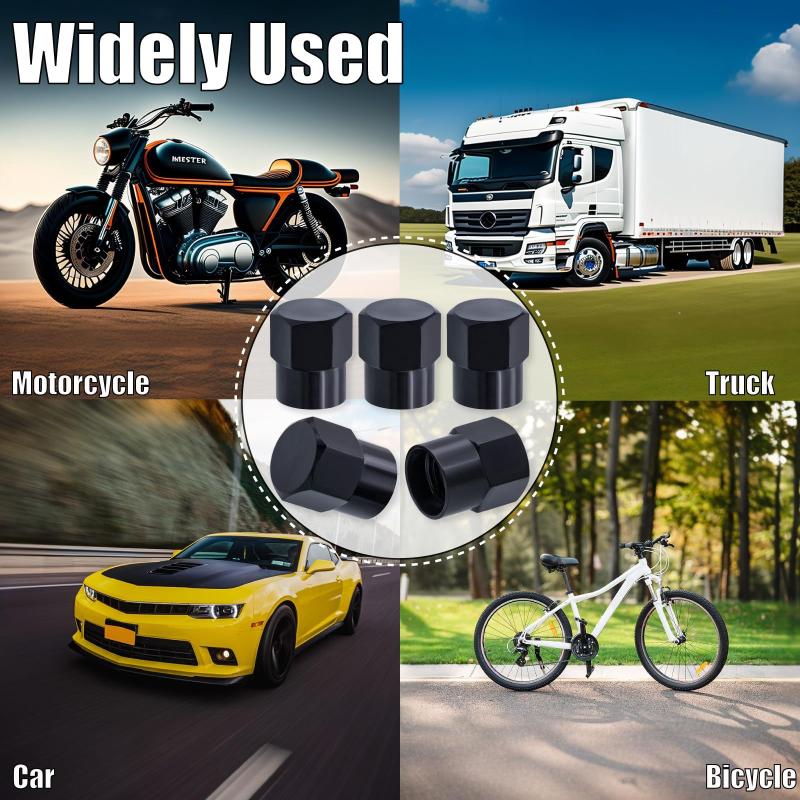 4Pcs Colorful Car Tires, Aluminum Alloy Colored Valve Caps, Sedan Dust Caps, Five Colored Spot Valve Caps