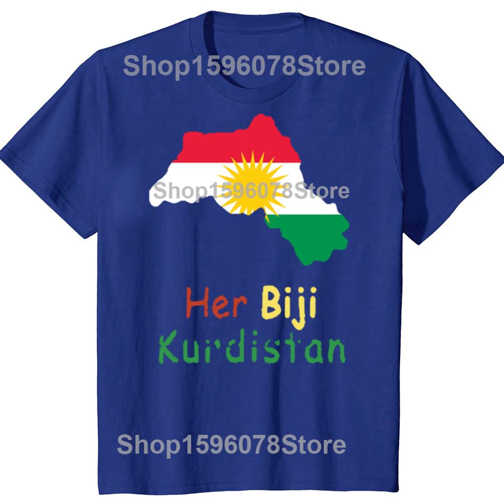 Funny Kurdistan Kurdish Graphic T Shirts Men Women Pure Cotton Funny Humor Streetwear Tee Shirt Short Sleeve Unisex Clothing
