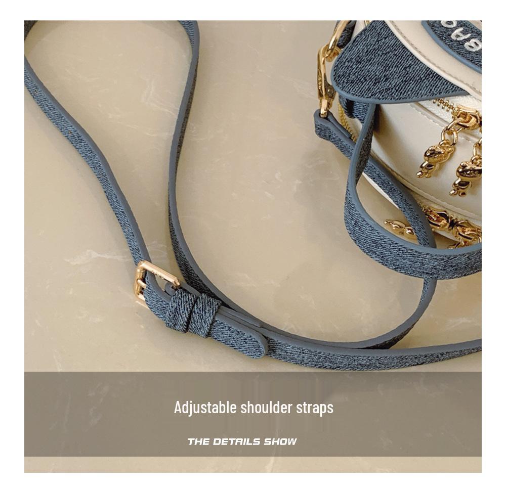 Women's Fashion Small Round Crossbody Shoulder Bag