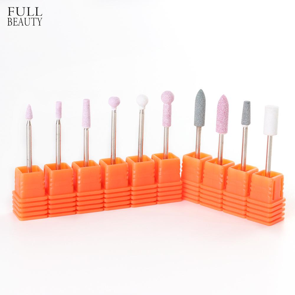 1pcs Cuticle Remover Burr Nail Drill Manicure Electric Tools Rotate Bits Mills Cutter Accessory